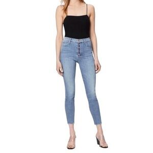 MOTHER Denim The Fly Cut Stunner Ankle Fray Final Frontier Jeans
